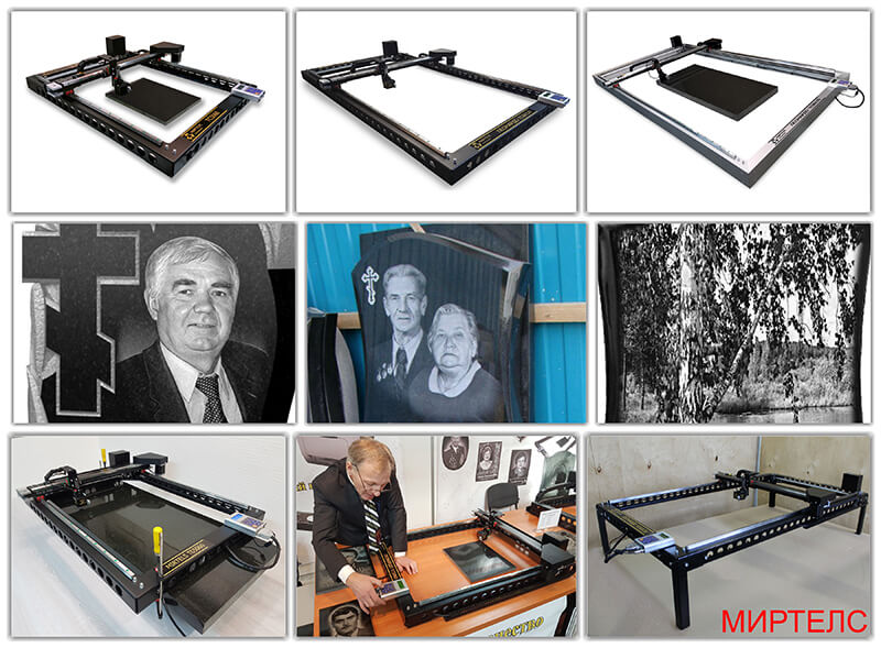 Gránit és más kő gravírozása: szerszámok és berendezés